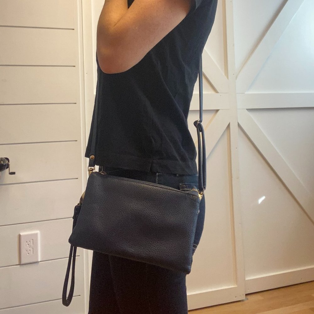 Blue Purse - In rough shape